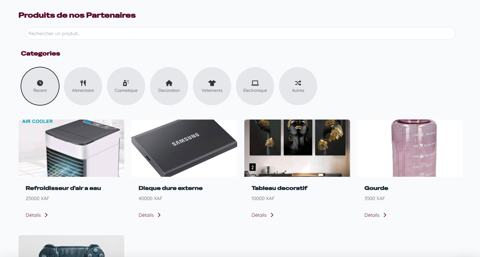 Product Page